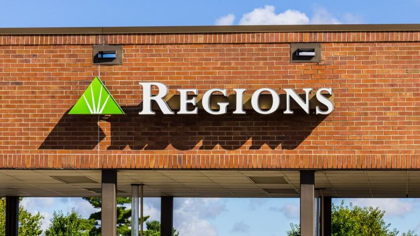 Regions Bank Savings Secured Line of Credit