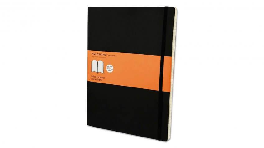 Moleskine Classic Soft Cover Notebook: $19.99