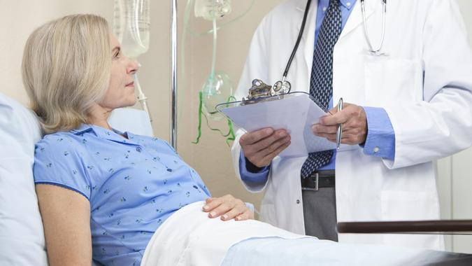 You Have a Shorter Life Expectancy senior-woman-in-hospital-bed