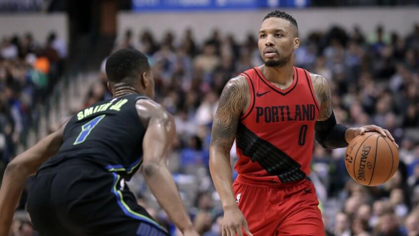 Damian Lillard, Dennis Smith Jr.