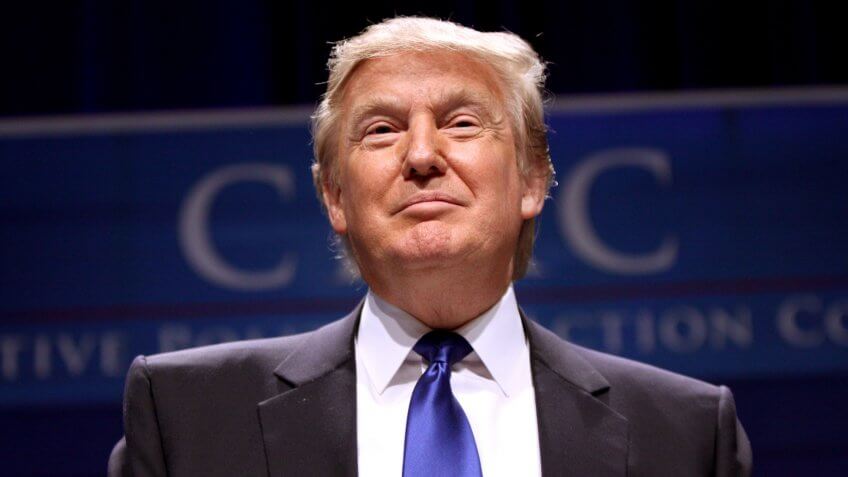 President Elect Donald Trump at CPAC