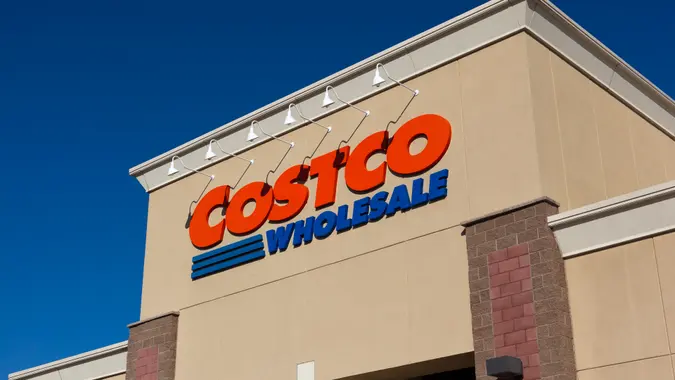 Citrus Heights, California, USA - Jun 17, 2011: Costco Wholesale storefront in Citrus Heights, California.