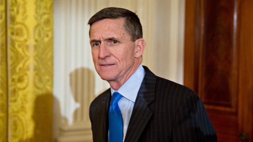 WASHINGTON, DC - JANUARY 22: Retired Lieutenant General Michael Flynn, U.