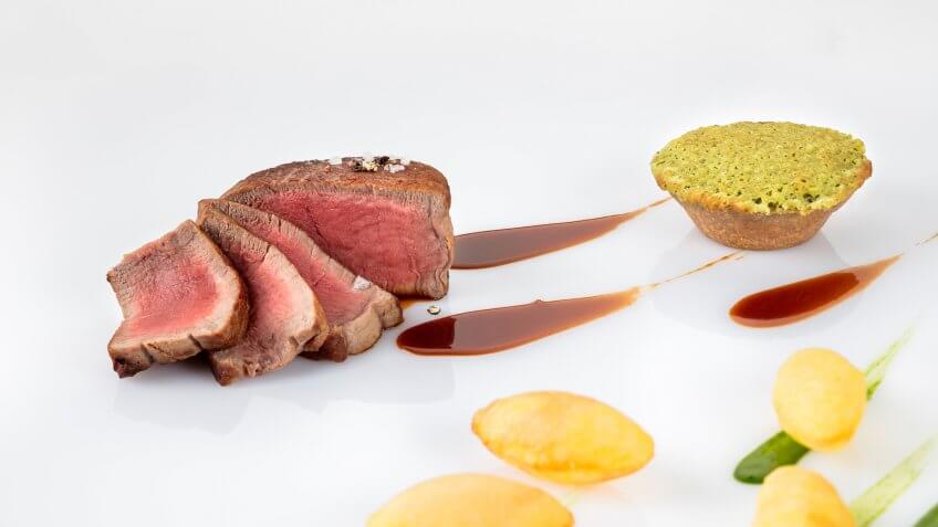 Food by Fabrice Vulin at the Tasting Room restaurant at the City of Dreams resort in Macau.