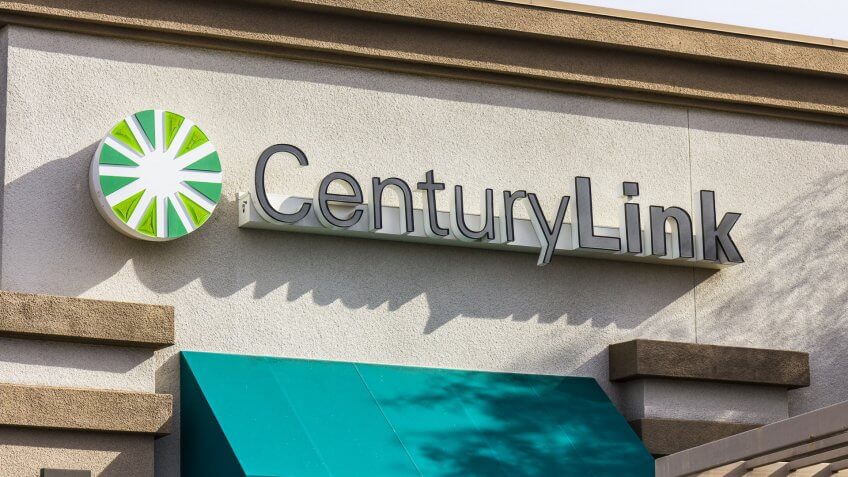 Century Link store sign