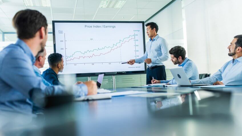 96 Money-Making Skills You Can Learn in Less Than a Year, Board Room, Business, Business Meeting, Business Person, Business Talk, Businessman, Businesswoman, CEO, Cabinet Meeting, Conference, Corporate Business, Discussion, Explaining, Financial Analyst, Financial Occupation, Investment, Listening, Manager, Office, Office Worker, Opportunity, Part Of A Series, Presentation, Projection Screen, Seminar, Staff Meeting, Team, Teamwork, Visual Screen, White Collar Worker, Working, analyzing, bar graph, brainstorming, chart, conference table, graph, meeting, men, people, planning, selective focus