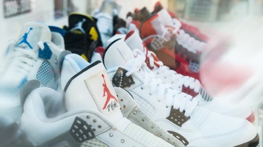 Nike, air jordans, line of sneakers