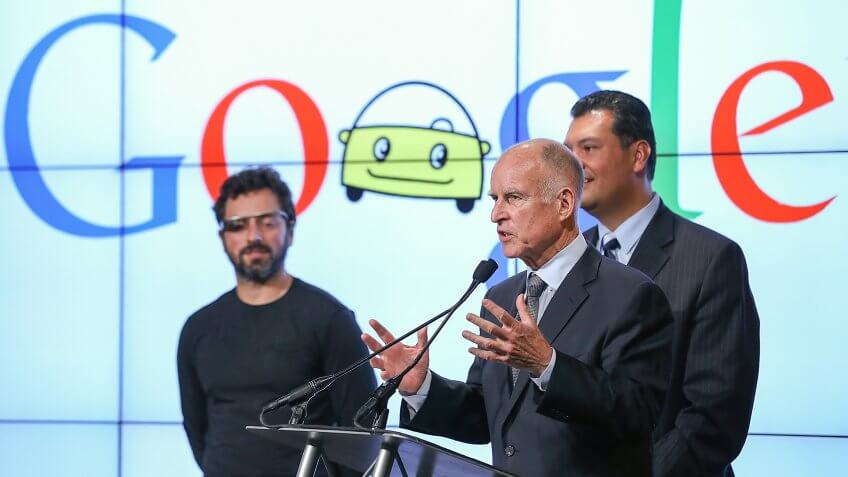 MOUNTAIN VIEW, CA - SEPTEMBER 25: California Gov.