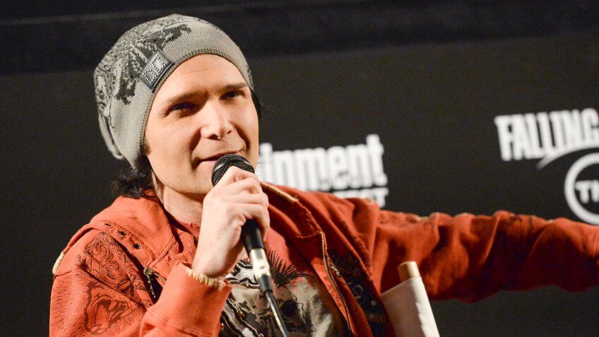 HOLLYWOOD, CA - MAY 05: Actor Corey Feldman attends the screening for "Goonies" during the Entertainment Weekly CapeTown Film Festival Presented By The American Cinematheque & Sponsored By TNT's "Falling Skies" at the Egyptian Theatre on May 5, 2013 in Hollywood, California.