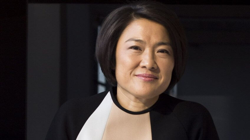Mandatory Credit: Photo by Jonathan Browning/REX/Shutterstock (5584739c)Zhang Xin, CEO of SOHO China in the Soho Chaowai building in Beijing, China.