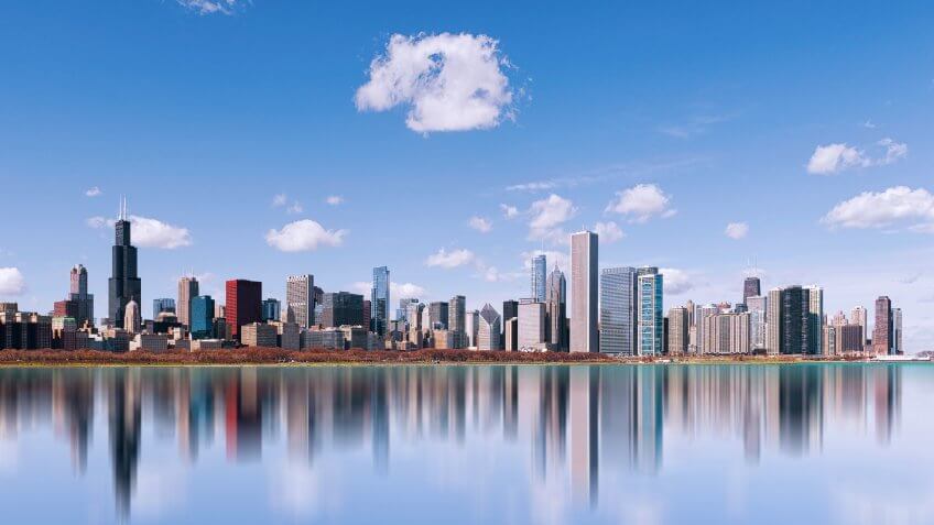 11674, Chicago, How Long $1 Million Will Last in Retirement in Every State, Illinois, States, USA, United States of America, america, horizonta