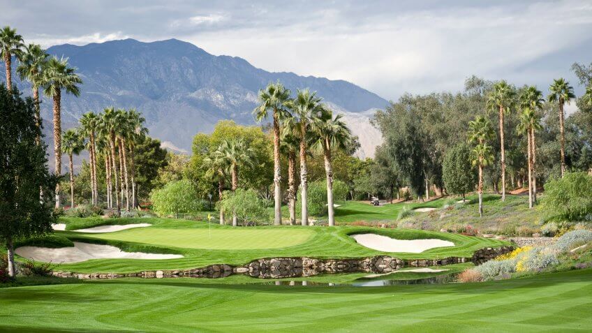 Southern California Golf Landscape .