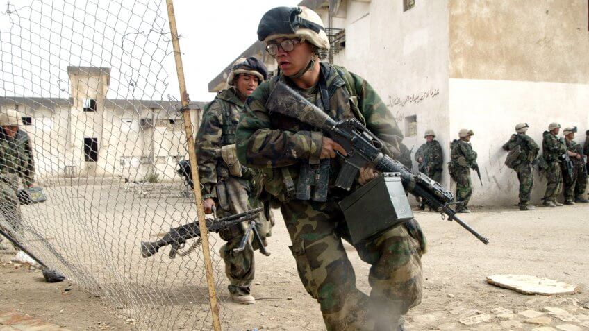 NASIRIYAH, IRAQ - MARCH 24: U.