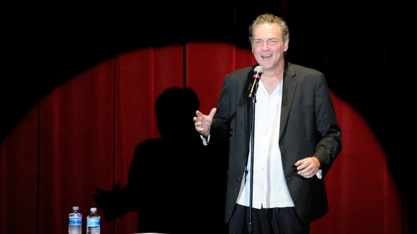 LAS VEGAS, NV - JULY 09: Comedian/actor Norm Macdonald performs at The Orleans Hotel & Casino July 9, 2011 in Las Vegas, Nevada.