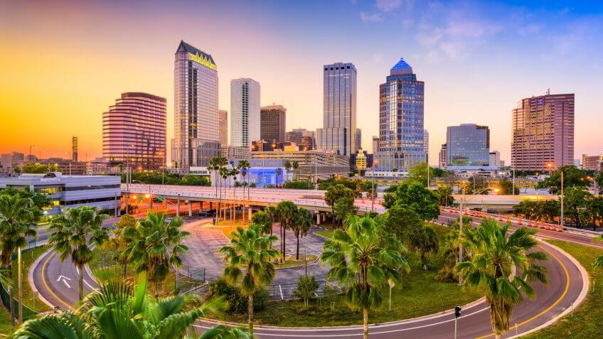 11657, Best Cities for Retirement in These Income Tax-Free States, Horizontal, Tampa Florida