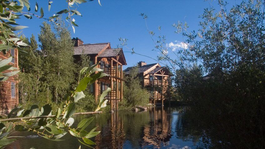 Summer vacation condo close to Teton in Jackson Wyoming.