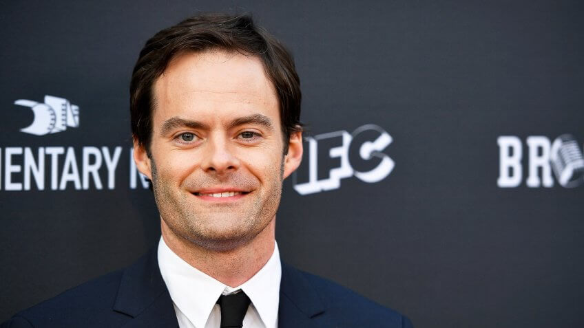 NORTH HOLLYWOOD, CA - MAY 31: Actor Bill Hader arrives at the FYC event for IFC's 'Brockmire' and Documentary Now!' at Saban Media Center on May 31, 2017 in North Hollywood, California.
