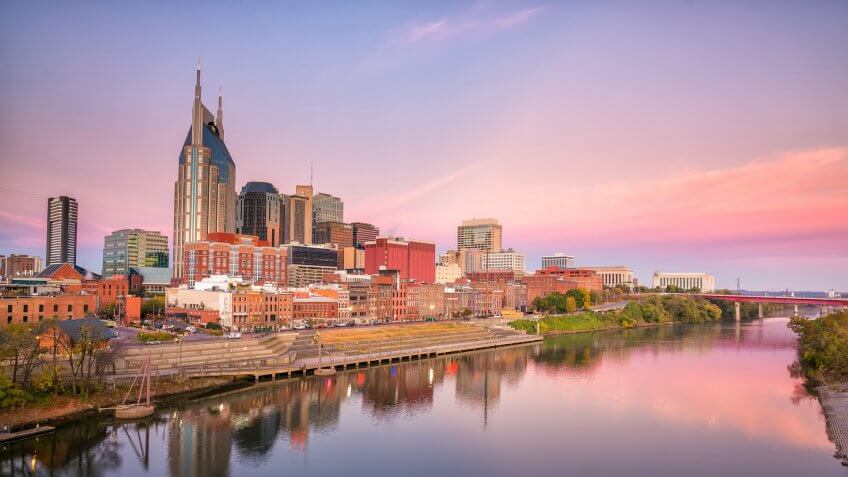 11674, How Long $1 Million Will Last in Retirement in Every State, Nashville, States, Tennessee, USA, United States of America, america, horizonta