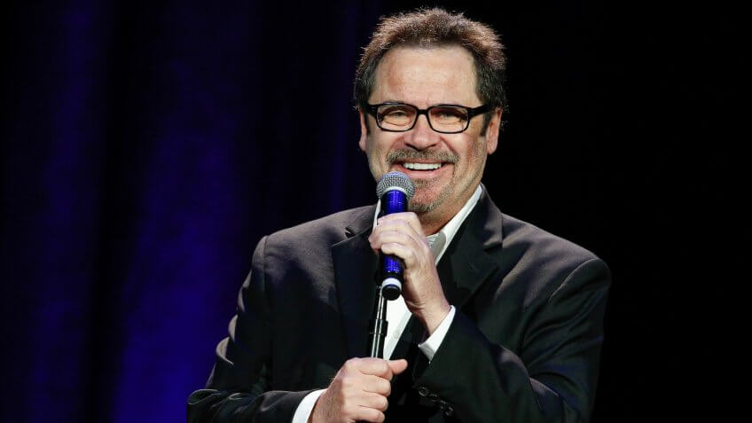 NASHVILLE, TN - MAY 17: Comedian Dennis Miller performs at the Bud Light Presents Wild West Comedy Festival on May 17, 2014 in Nashville, Tennessee.