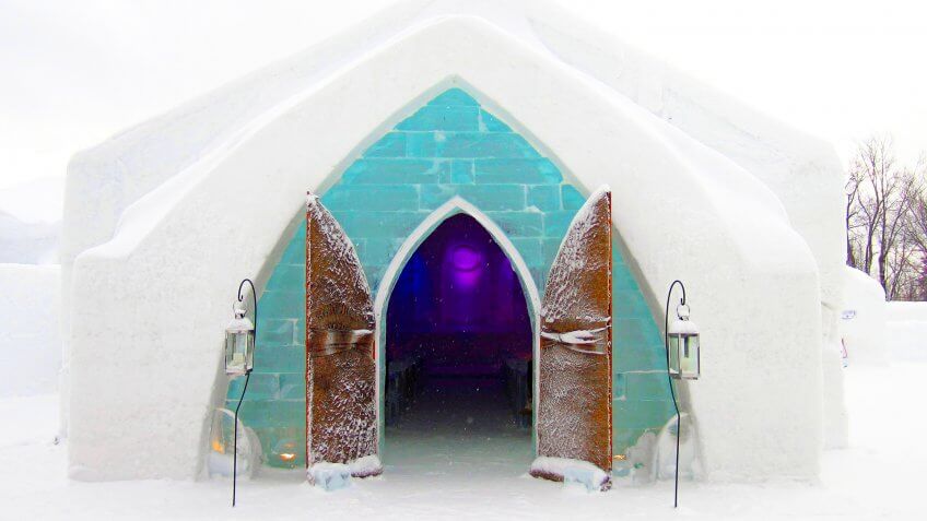 hotel de glace