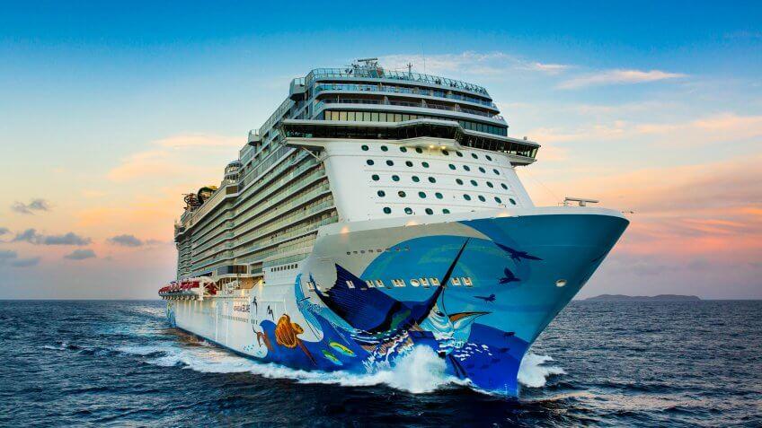 Norwegian Escape St Thomas.