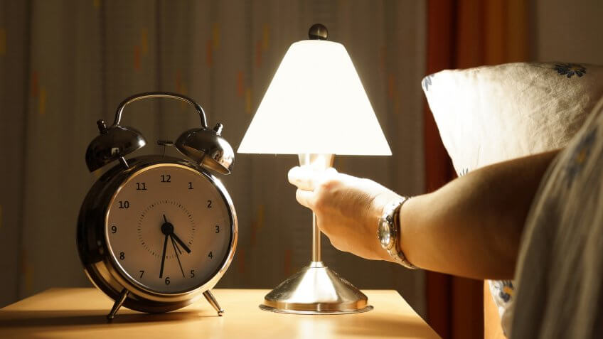 bed side lamp.