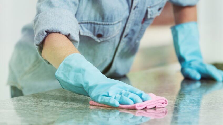 dish cloth.