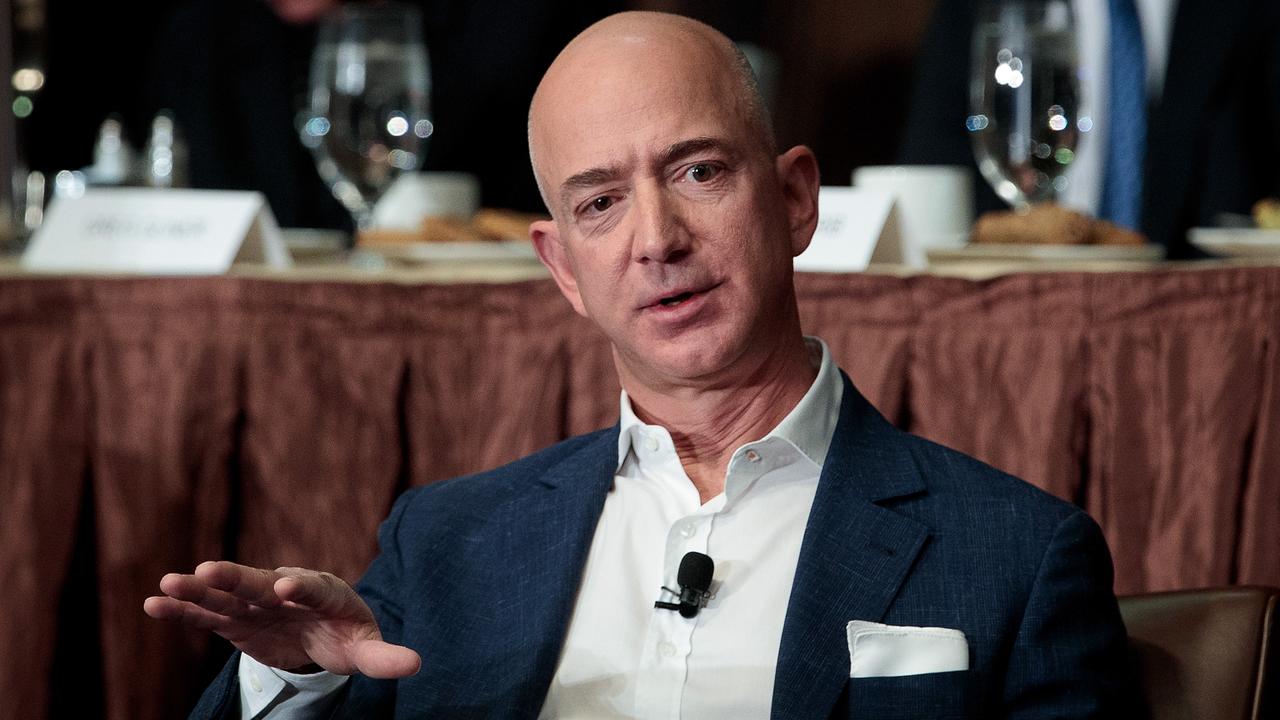 NEW YORK, NY - OCTOBER 27: Jeff Bezos, Chairman and founder of Amazon.