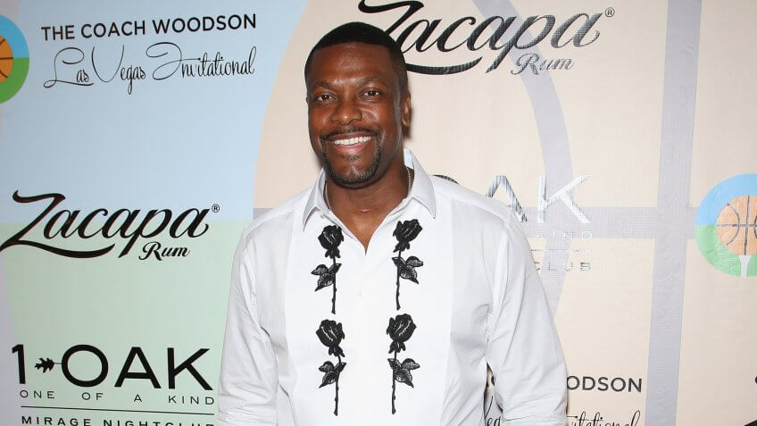 LAS VEGAS, NV - JULY 10: Actor/comedian Chris Tucker attends the Coach Woodson Las Vegas Invitational red carpet and pairings party at 1 OAK Nightclub at The Mirage Hotel & Casino on July 10, 2016 in Las Vegas, Nevada.