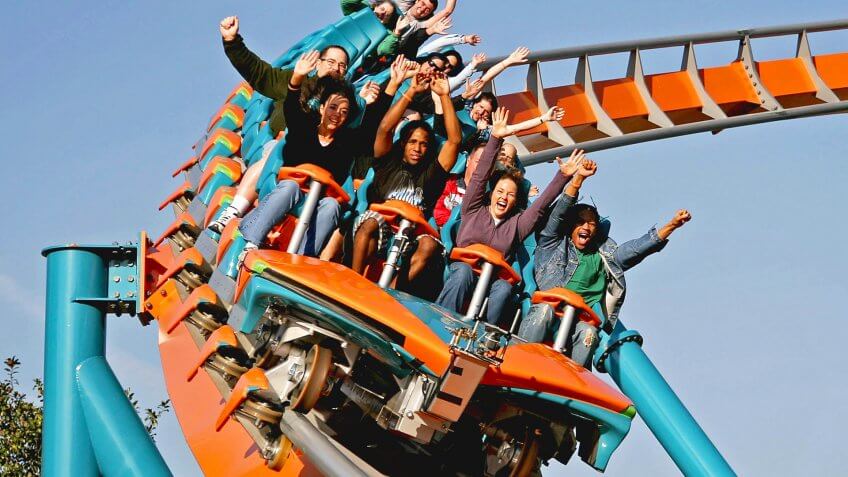 Six Flags GOLIATH.