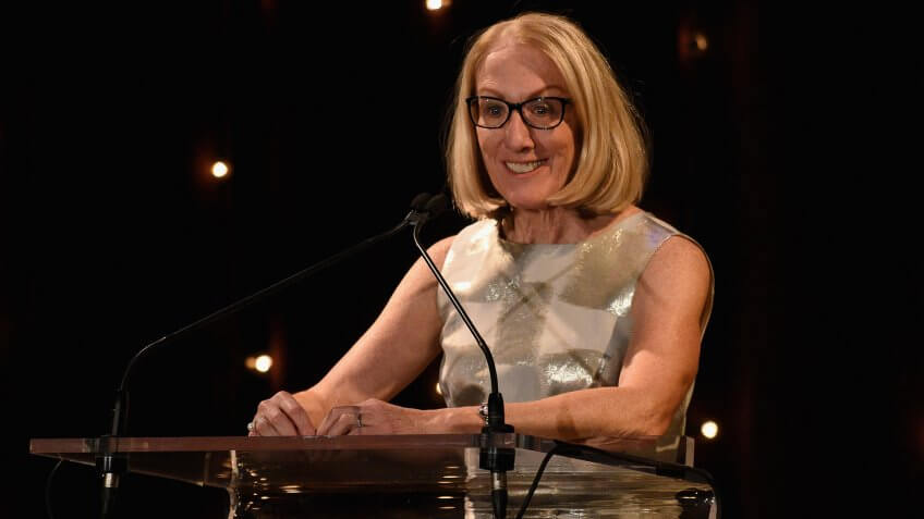 NEW YORK, NY - NOVEMBER 17: Save the Children Board Chair Anne Mulcahy speaks onstage the 3rd Annual Save the Children Illumination Gala on November 17, 2015 in New York City.