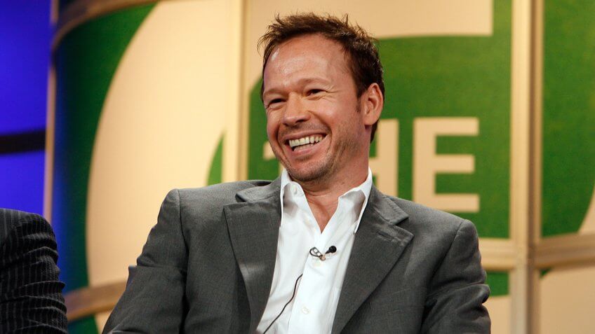 PASADENA, CA - JULY 17: Actor Donnie Wahlberg from the series "Runaway" speaks at the 2006 Summer Television Critics Association Press Tour for the The CW Network at the Ritz-Carlton Huntington Hotel on July 17, 2006 in Pasadena, California.