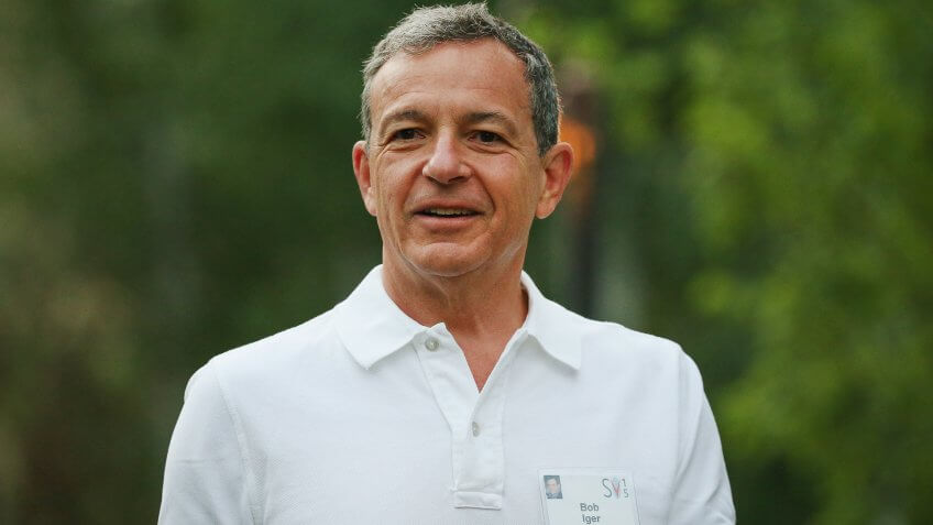 SUN VALLEY, ID - JULY 08: Robert Iger, chief executive officer of The Walt Disney Co.