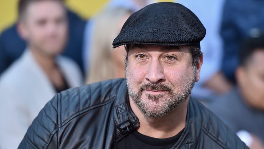 WESTWOOD, CA - AUGUST 09: Actor Joey Fatone attends the premiere of Sony's 'Sausage Party' at Regency Village Theatre on August 9, 2016 in Westwood, California.