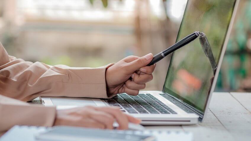 checking online stocks