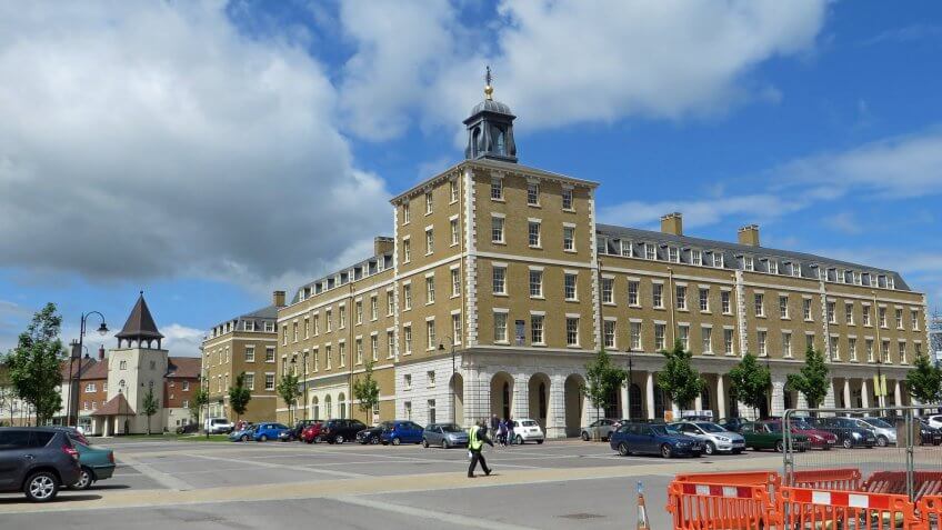Queen-Mother-Square-Dorchester-UK