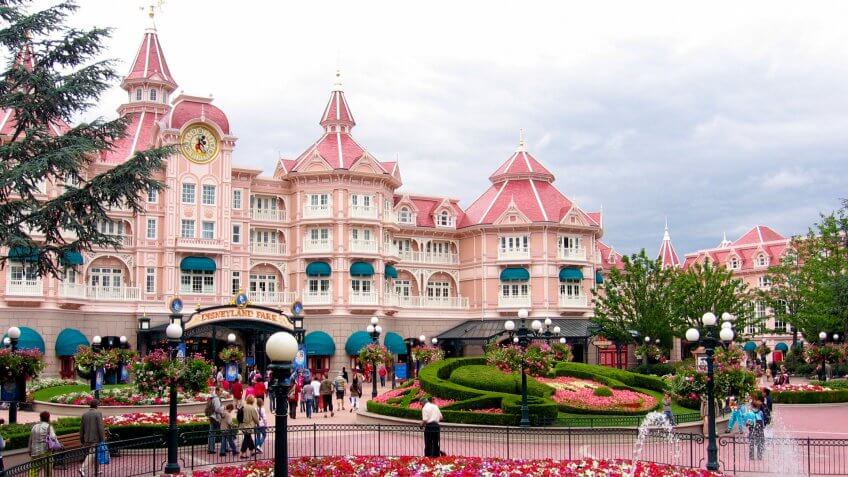 Disneyland Resort Paris features two theme parks, an entertainment district and seven Disney-owned hotels.