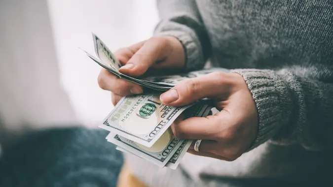 counting cash