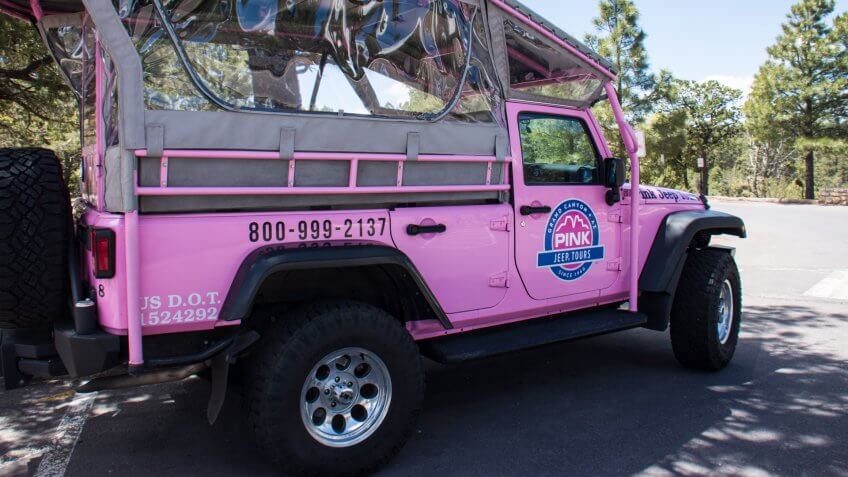 Grand Canyon Pink Jeep tours.