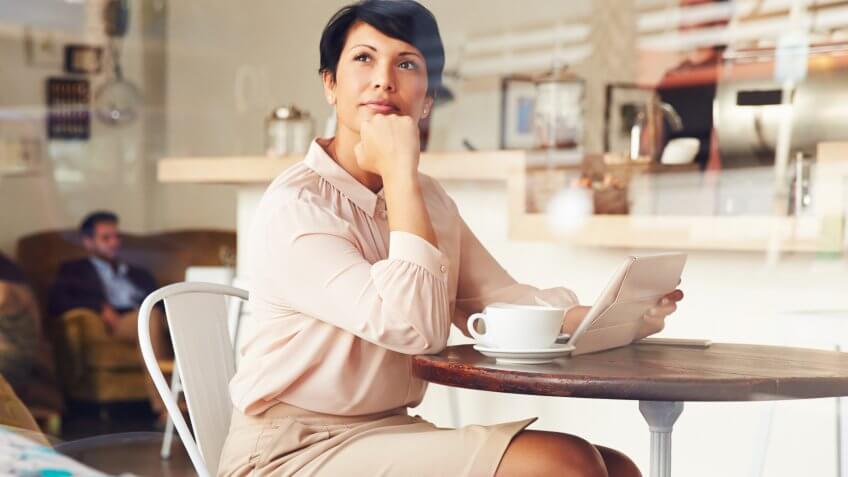 woman thinking
