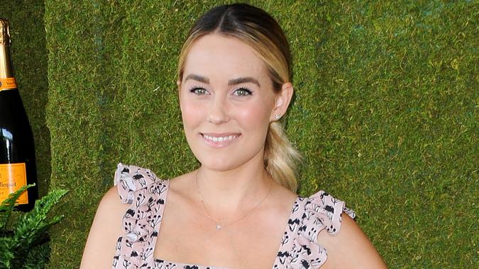 Lauren Conrad at the 8th Annual Veuve Clicquot Polo Classic held at the Will Rogers State Historic Park in Pacific Palisades, USA on October 14, 2017.