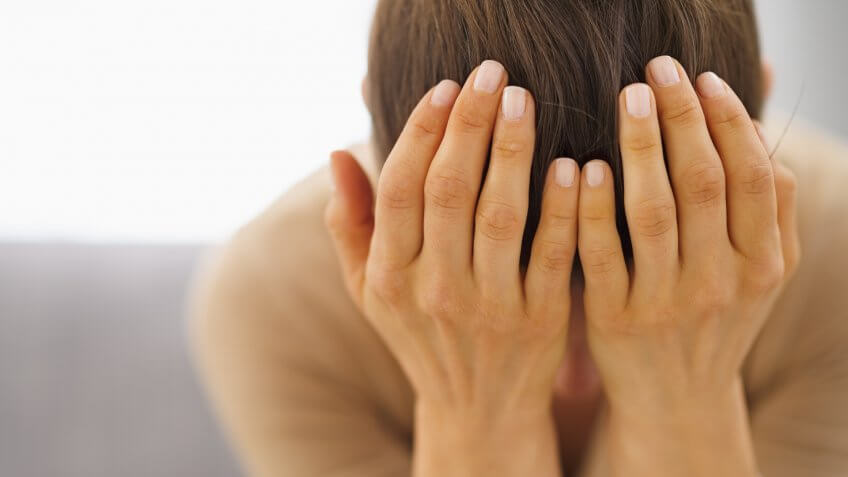 frustrated woman