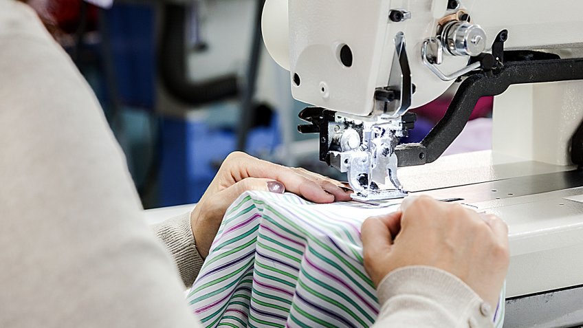 sewing machine operator