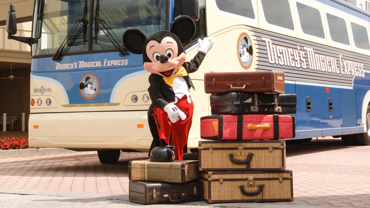 Mickey Mouse travel