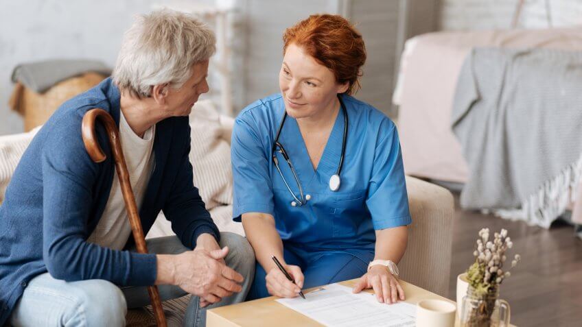 health aide, nurse