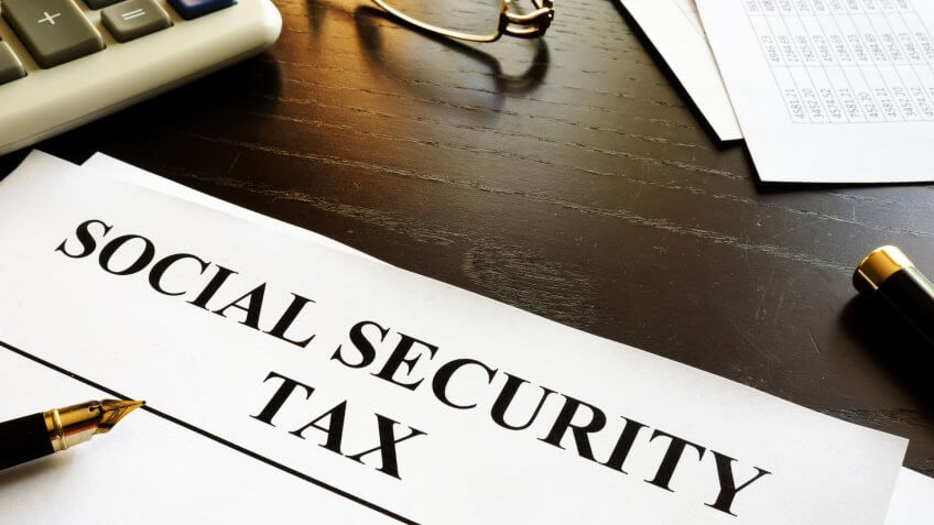 Papers with title social security tax.