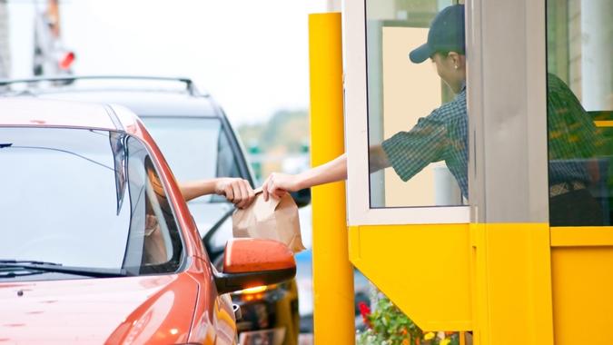 Drive thru fast food