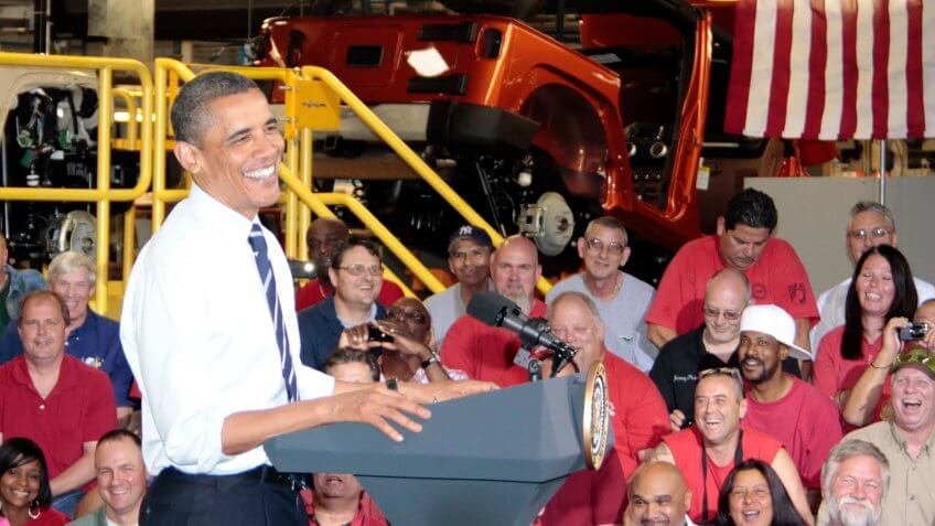 Chrysler Group welcomed President Obama at its Toledo Assembly Complex, home of the iconic 2011 Jeep Wrangler, today.