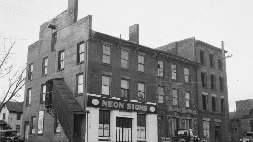 historical store fronts