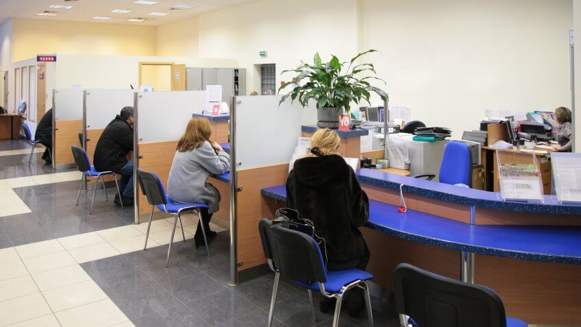bank customers